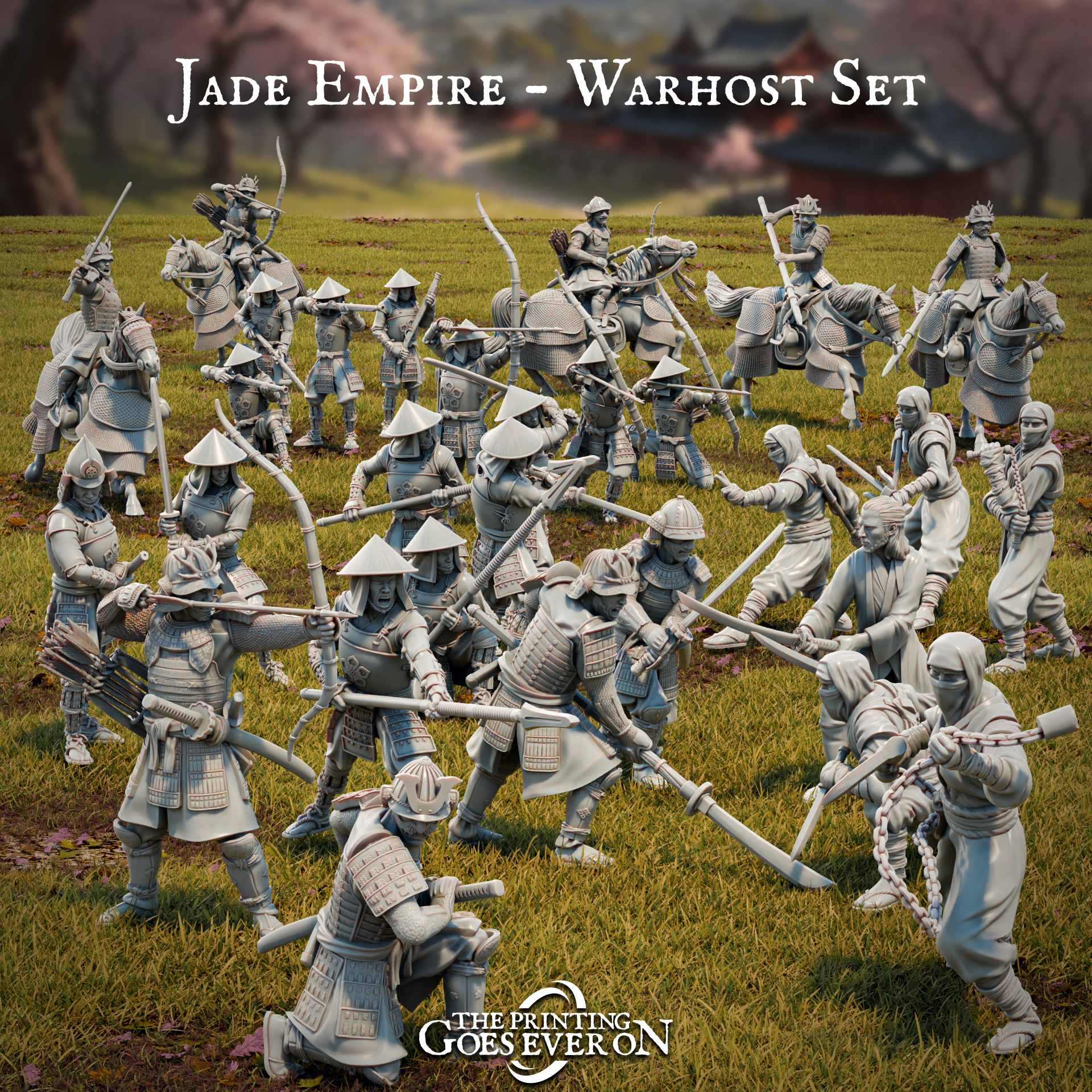 Jade Empire Army - Warhost Set - Full Faction - Presupported